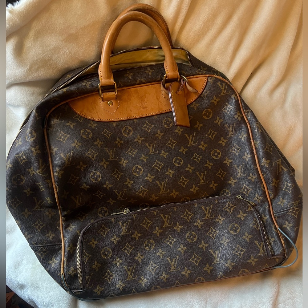 DAMAGED Authentic Louis Vuitton Luggage Bag